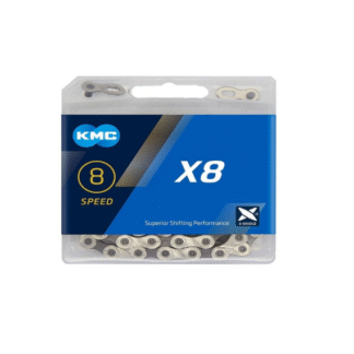 KMC X8 - SILVER/GREY 8 SPEED CHAIN