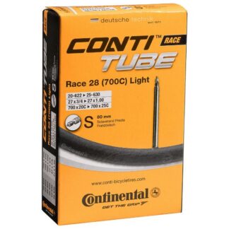 CONTINENTAL RACE PRESTA VALVE TUBE 700 x 18-25c 80mm